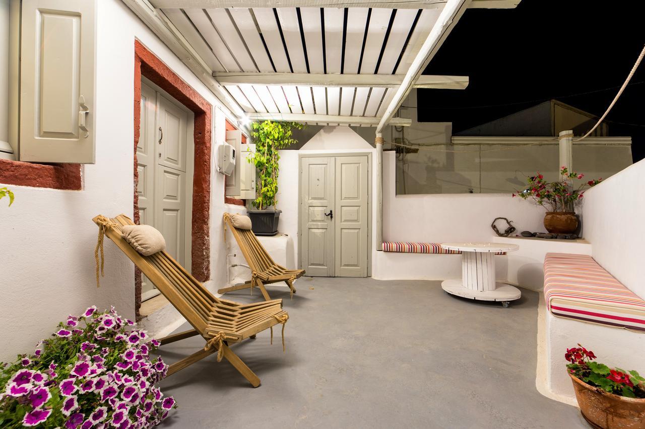 Kampanario Luxury Villa Megalochori  Luaran gambar