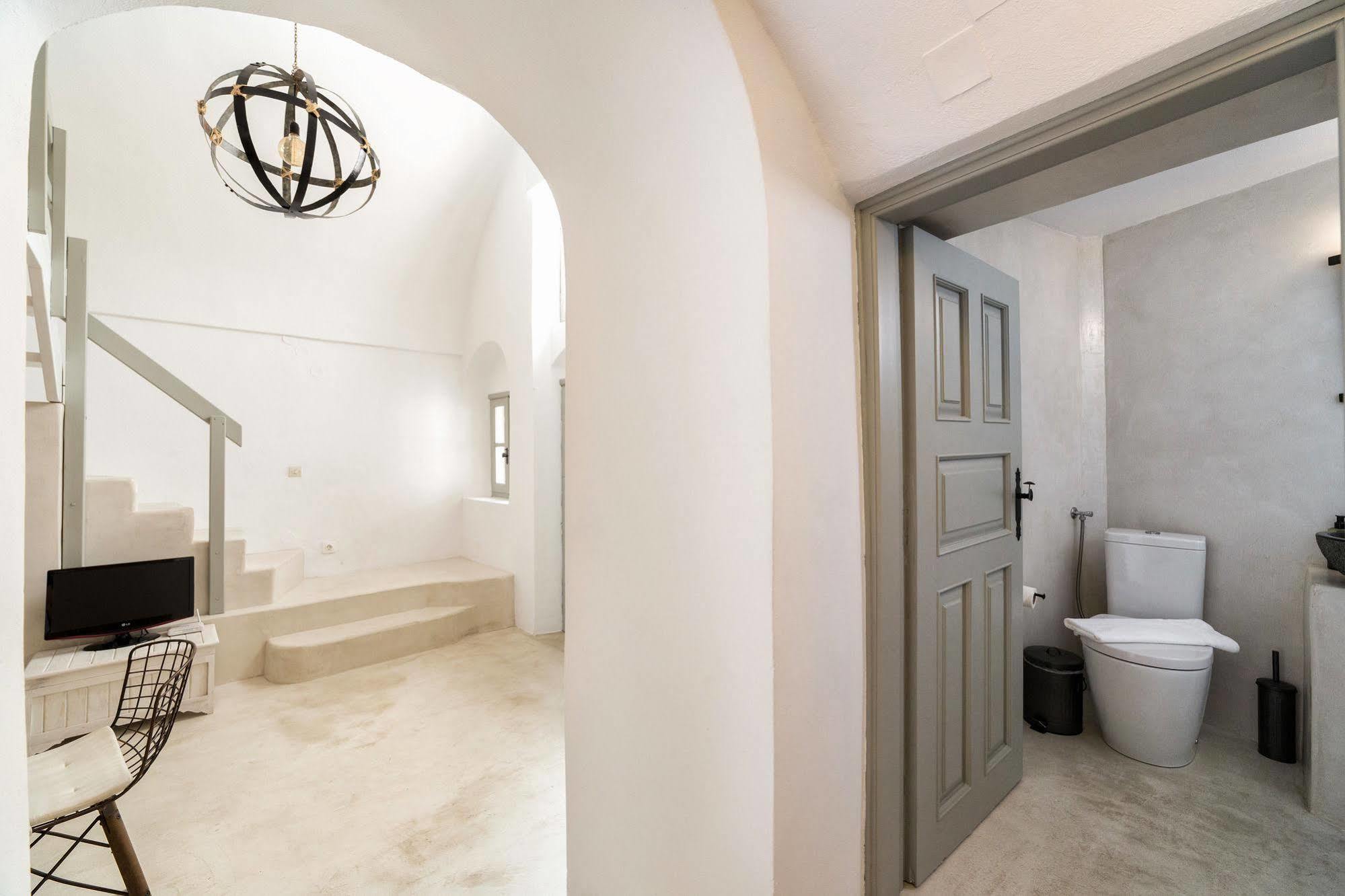 Kampanario Luxury Villa Megalochori  Luaran gambar